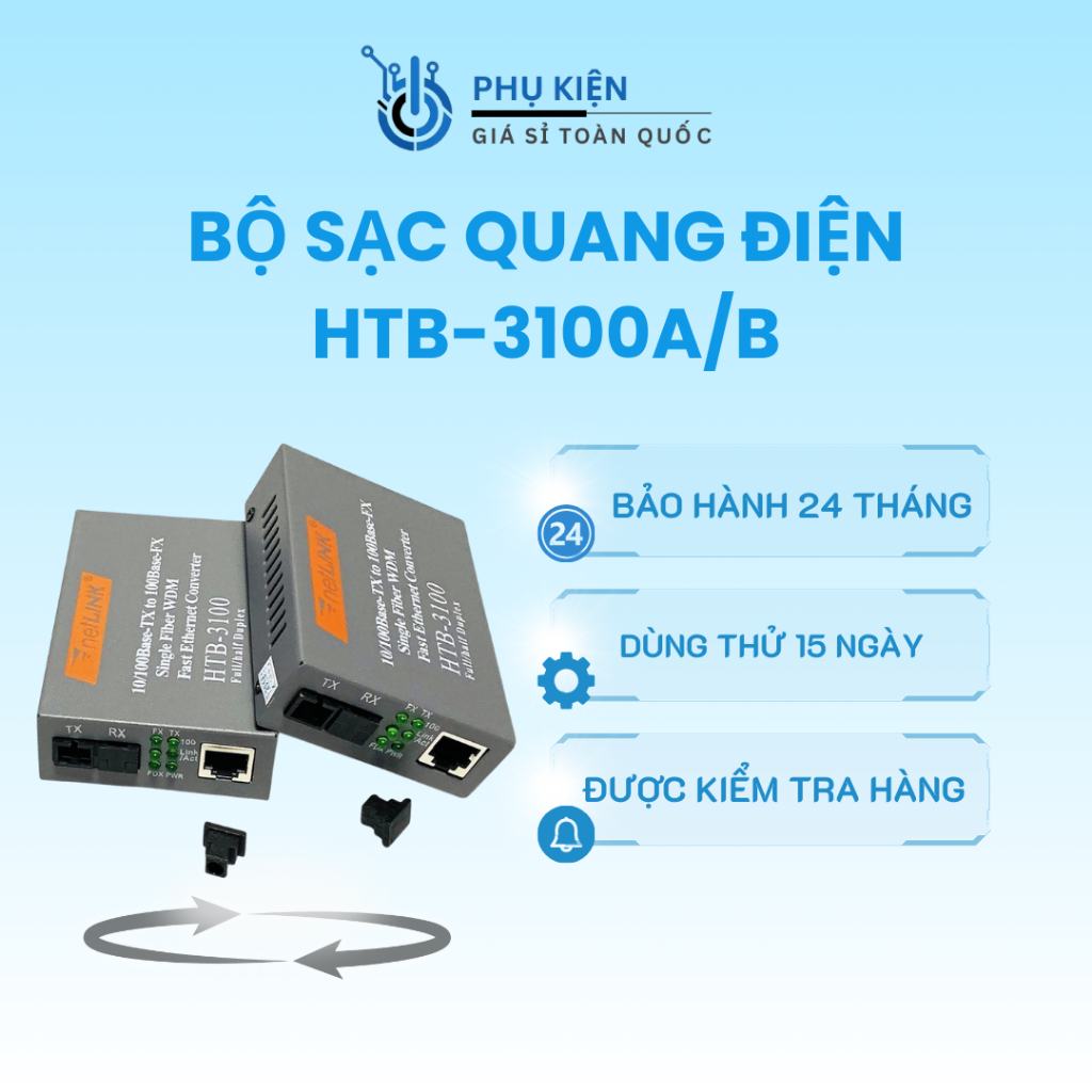 Bộ sạc quang điện HTB-3100A/B
