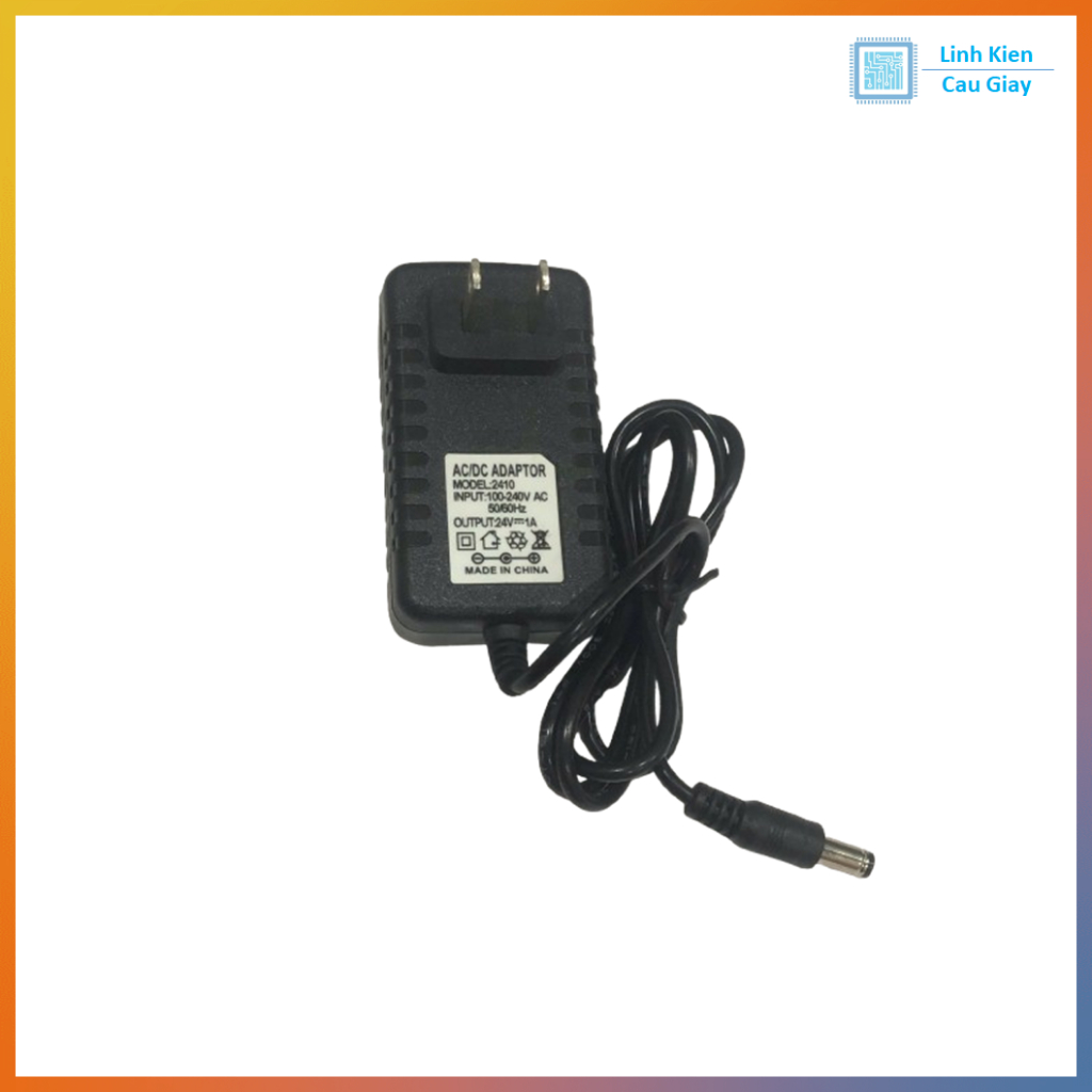 Nguồn Adapter 24V đầu ra jack DC 5.5 mm