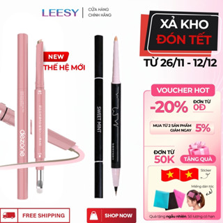  Bút kẻ bọng mắt 3D DEZONE bản nâng cấp 3in1 Bút kẻ mắt vẽ bọng mắt Sweetmint 3WB hightlight tự nhiên 