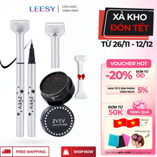  Bút kẻ mi dưới ZVEV & Khuôn kẻ mắt eyeliner Khuôn in tự nhiên mực in sắc nét chống nước lâu trôi 