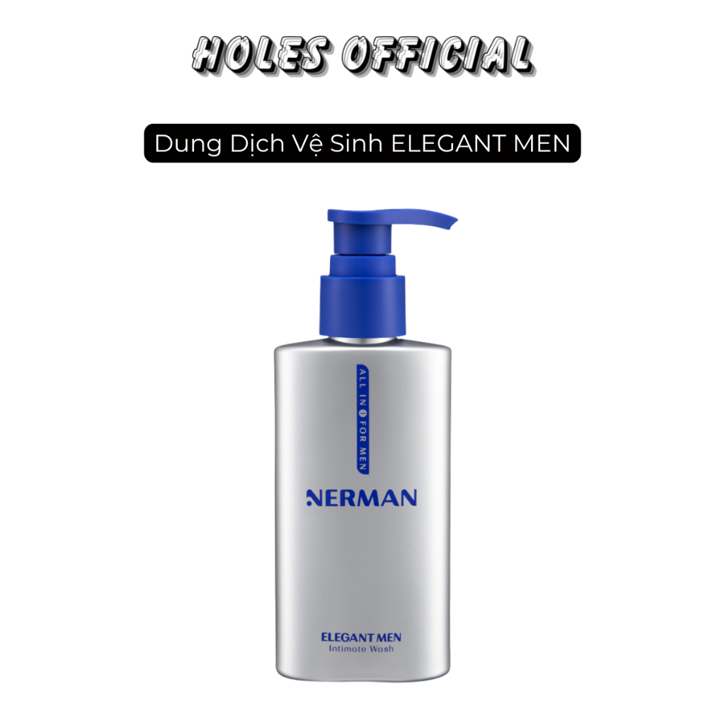 Dung dịch vệ sinh nam Nerman Elegant Men - Hương nước hoa