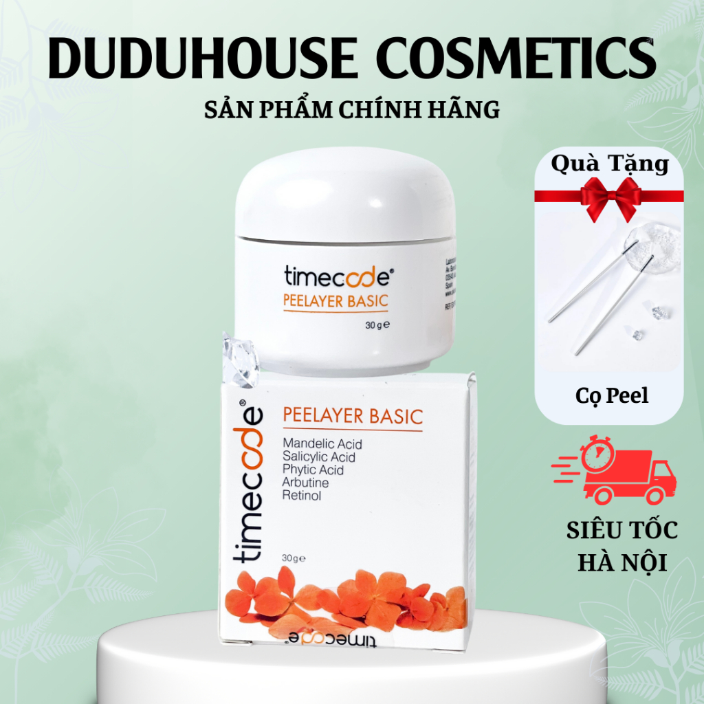 Kem Peel Timecode Tái Tạo Làm Sáng Da Chống Lão Hoá 30g Duduhouse
