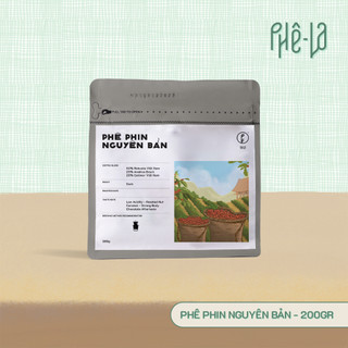   Cà Phê Bột  Phê Phin Nguyên Bản - Túi 200gr | Phê La 