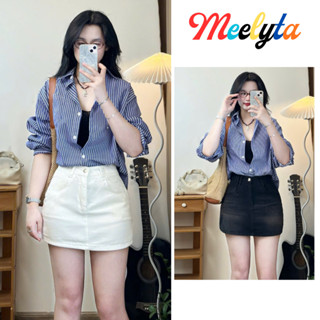  Chân Váy Jean Ngắn Dáng Chữ A MIAA Có Quần Mặc Trong Quần Giả Váy Jean Dáng Ngắn Sexy 