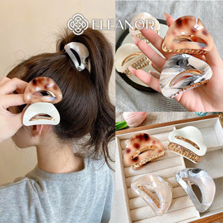 Kẹp tóc nữ càng cua Eleanor Accessories kiểu dáng basic kẹp tóc ngọc trai nhân tạo phụ kiện tóc 6469