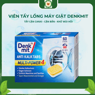  Viên tẩy lồng máy giặt Denkmit Anti - Kalk- Tabs 60 viên viên tẩy lồng giặt 