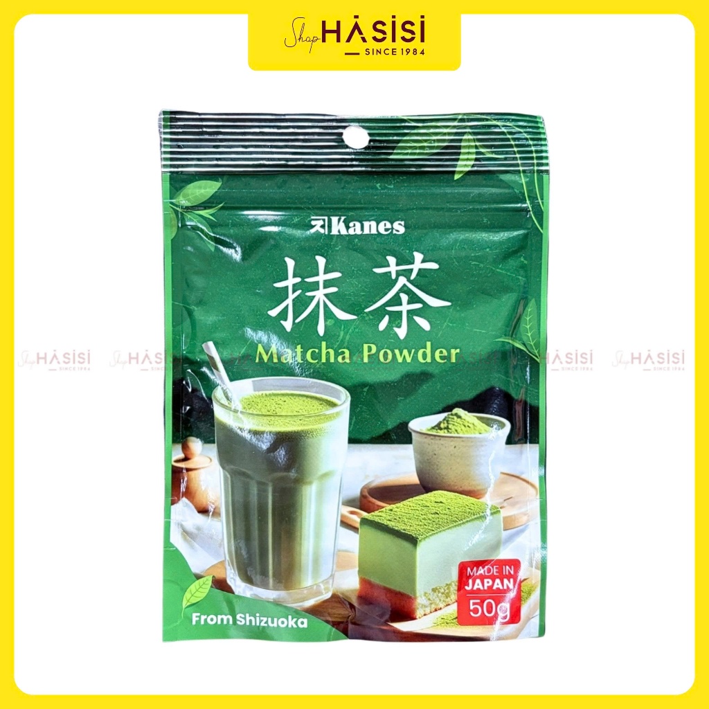Bột Trà Xanh Nhật KANES - Matcha Powder 50g