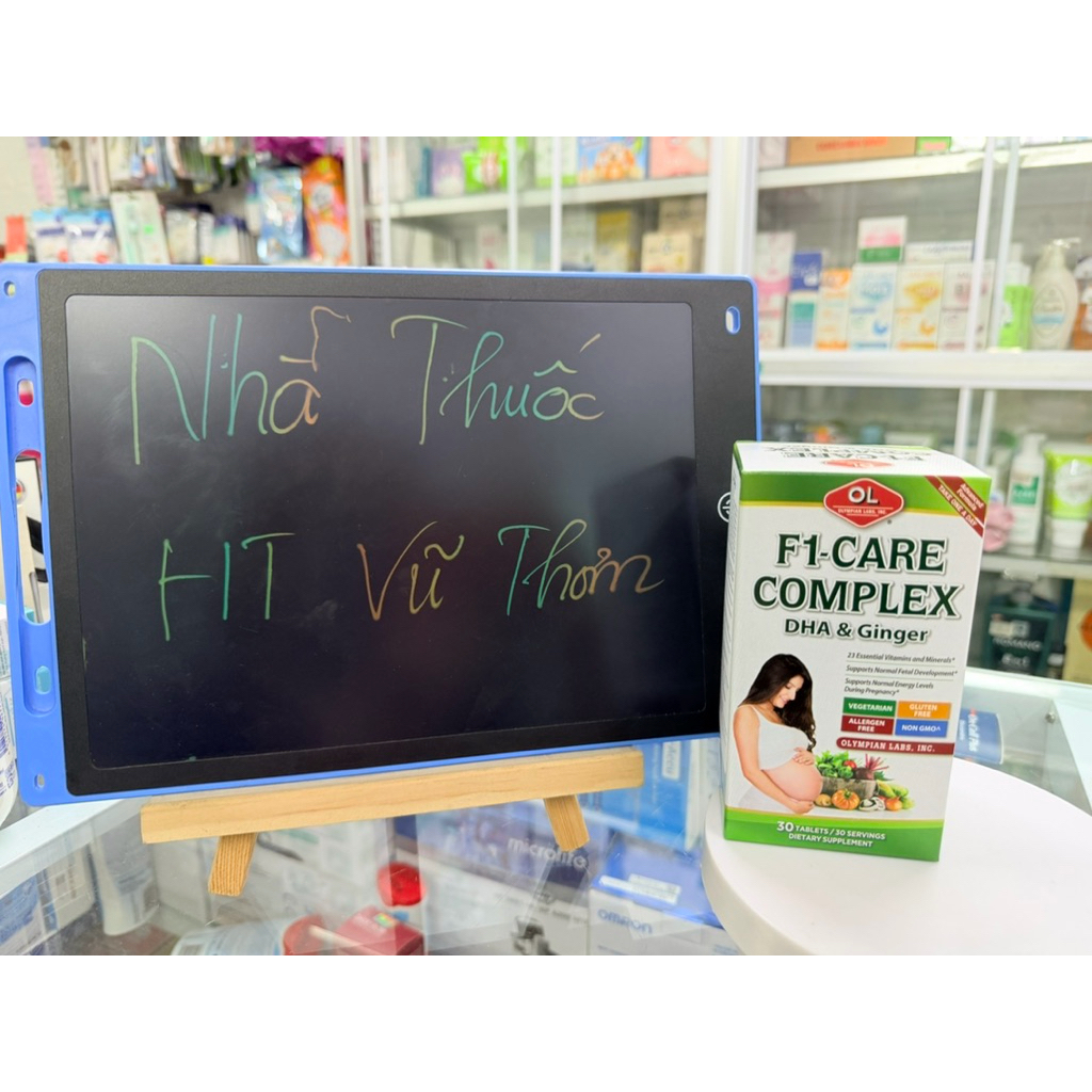 Viên Uống Cho Mẹ Bầu Olympian Labs F1 Care Complex Bổ Sung Vitamin Tổng Hợp (Lọ 30 Viên) Nhập khẩu