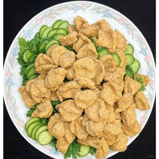 Chả cá chay sấy khô (chả cá chay khô,thịt chay)