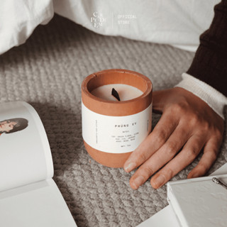  Hũ nến thơm phòng ngủ hương dịu mát an toàn cho sức khoẻ không chứa hoá chất Nến thơm thư giãn nhiều mùi Carpe Diem 