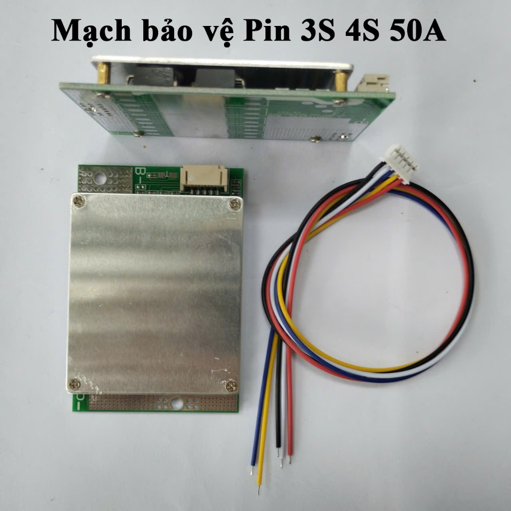 Mạch bảo vệ cân bằng 3S 4S 50A sạc xả chung cổng