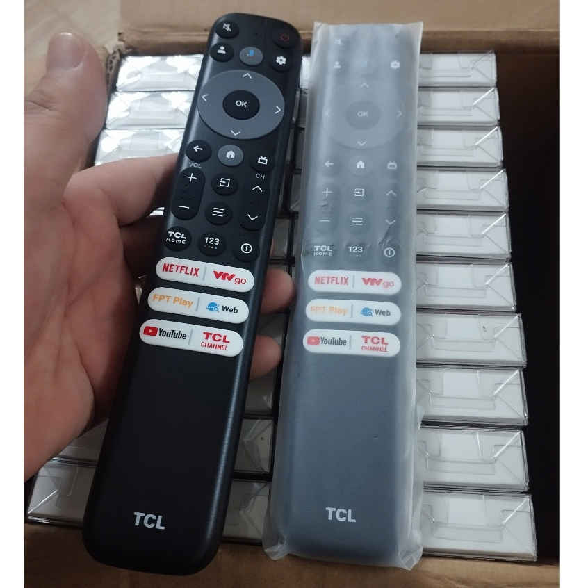 [CHÍNH HÃNG] Remote Điều Khiển TCL Giọng Nói ,mẫu có VTV GO
