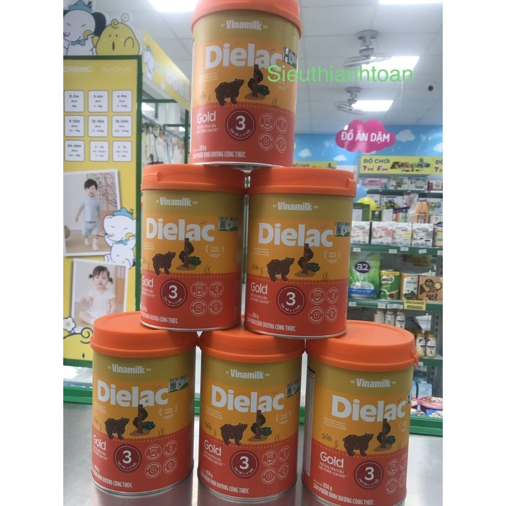 Sữa Dielac Alpha Gold 1,2,3,900g đủ số