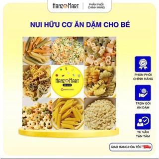 Nui hữu cơ cho bé ăn dặm organic cho bé (100gr)