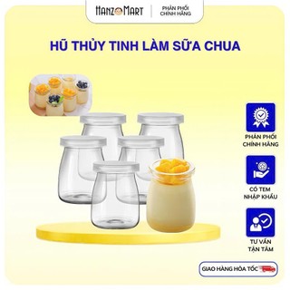 Hũ thuỷ tinh làm sữa chua