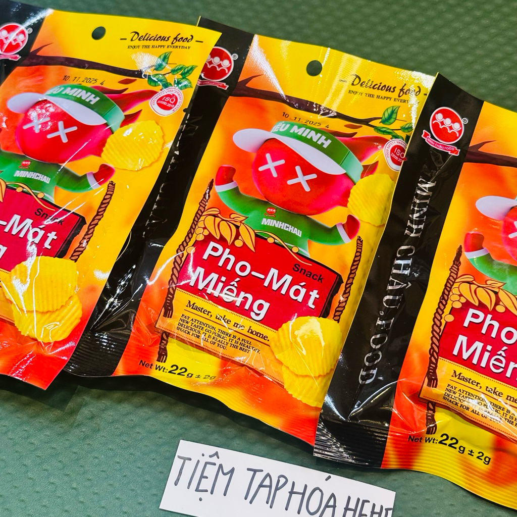 [ GIÁ SIÊU RẺ ] 2K SNACK PHO MÁT MIẾNG COMBO 10G