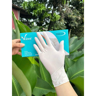 COMBO (1 Thùng  10 Hộp )100 Chiếc Găng Tay Cao Su Y TẾ Latex CÓ BỘT, KHÔNG BỘT