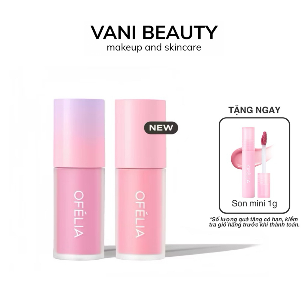 Má Hồng Kem OFÉLIA Lolli Liquid Blush (4.6g) má hồng kem Ofelia