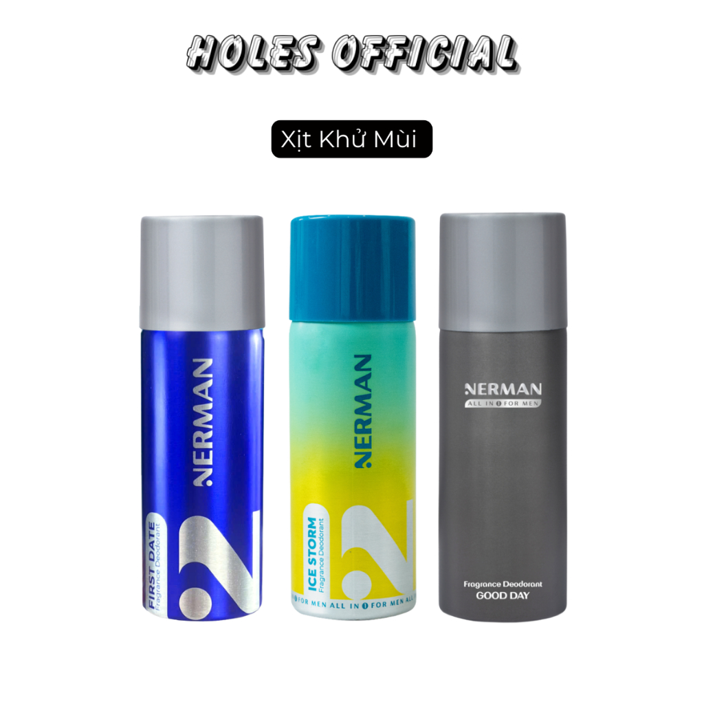 Xịt khử mùi nam Nerman - hương nước hoa