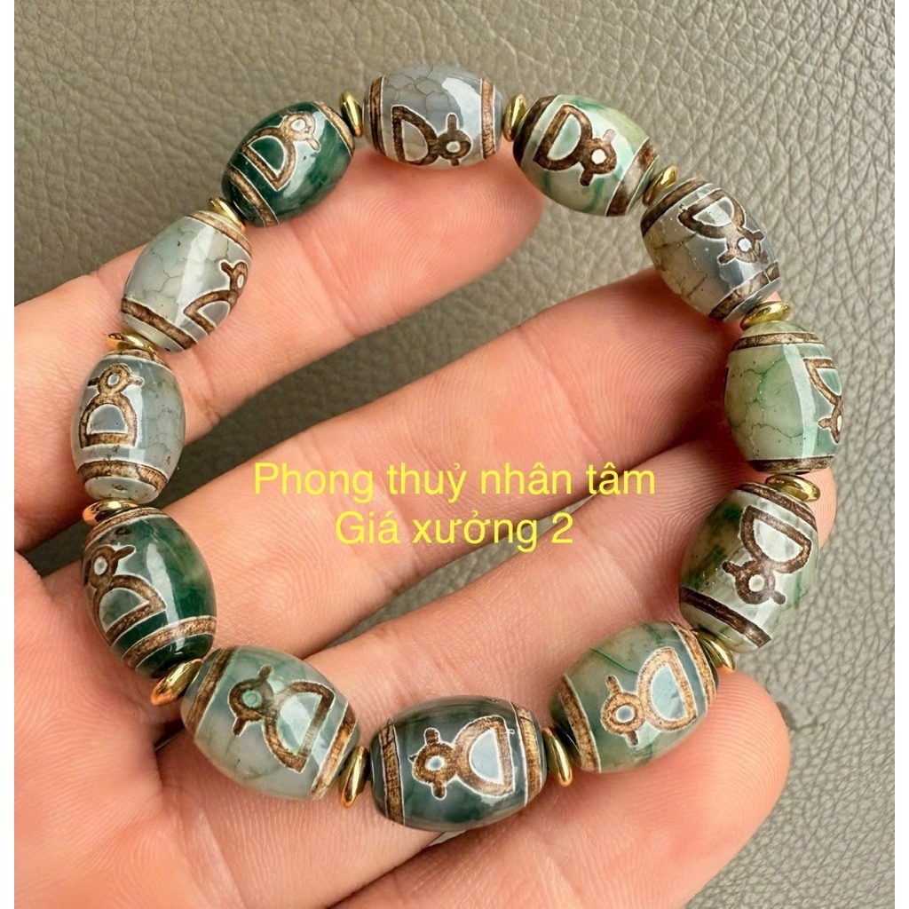 Vòng Tay, Lắc Tay Đa Mã Nao Dzi Chữ Vạn + Thần Tài Sdep