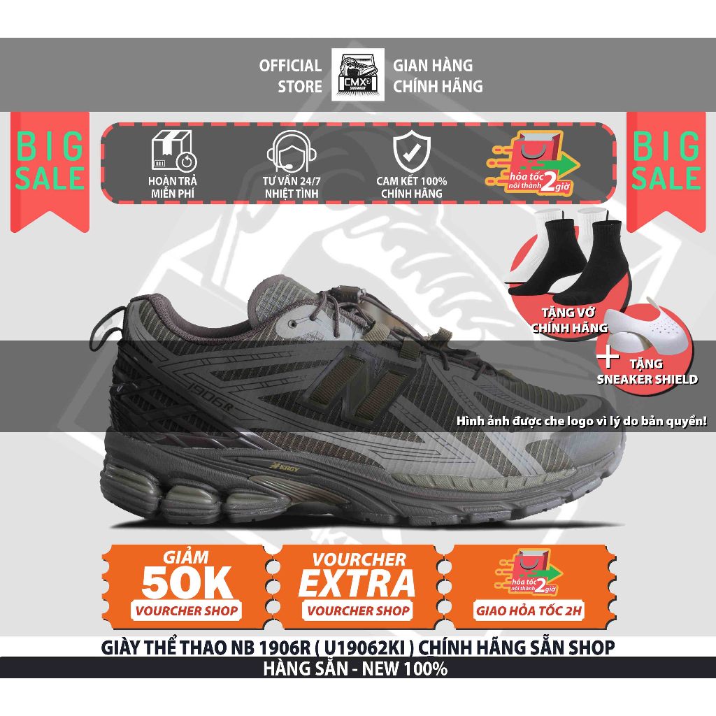 [ HÀNG CHÍNH HÃNG ] Giày THỂ THAO CHÍNH HÃNG NB 1906R ( U19062KI ) - AUTHENTIC 100%