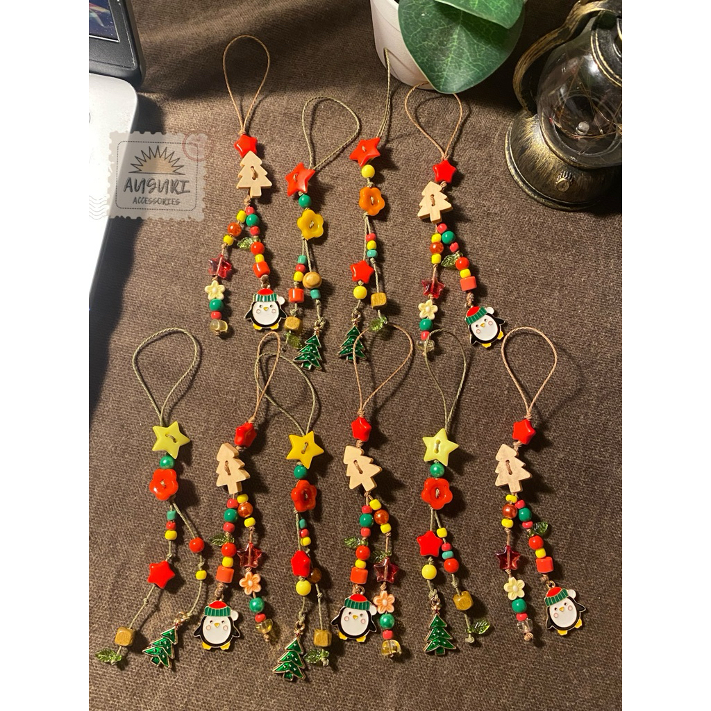 [Auguri] Móc khoá Noel handmade - Móc Khóa Cây Thông, Ngôi Sao, Người Tuyết, Dễ Thương