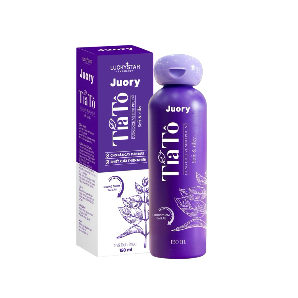 [Chính Hãng 100%] Dung Dịch Vệ Sinh Tía Tô Juory 150ml Lucky Star