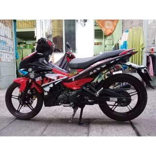 Tem exciter 150 đỏ đen Y15ZR