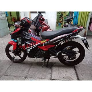 Tem exciter 150 đỏ đen Y15ZR
