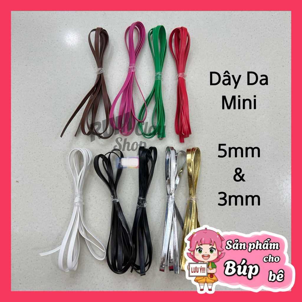 Dây Da Thắt Lưng Mini cho Obitsu, Bjd, Búp bê