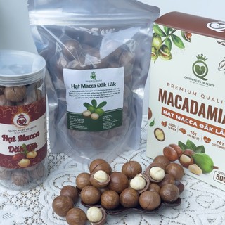 Hạt macca mắc ca nứt vỏ loại 1