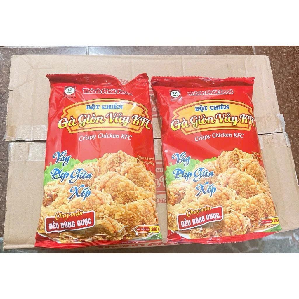 ( SALE SHOP MỚI ) Bột Chiên Gà Giòn Vảy KFC Gói 300G, bột chiên giòn , bột chiên KFC.