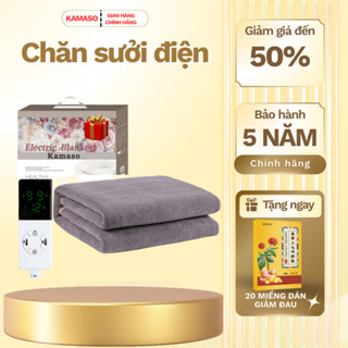  Chăn Điện Sưởi Đệm điện Chính Hãng Kamaso 2 Vùng Nhiệt Cao Cấp Làm Nóng Nhanh Bảo hành 2 Năm 