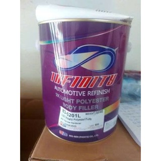 matit infinity 2k. bột trét ô tô, xe máy