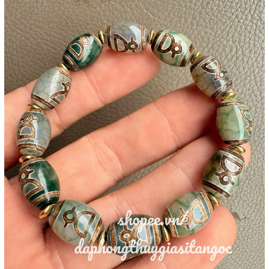 Vòng Tay, Lắc Tay Đa Mã Nao Dzi Chữ Vạn + Thần Tài Sdep