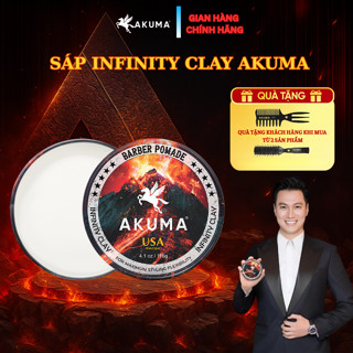  Sáp Vuốt Tóc AKUMA Sáp Mờ Tự Nhiên dễ tạo kiểu  hương thơm nước hoa sáp tạo kiểu lên đến 12H 