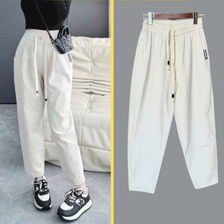  Quần baggy nữ size 40 - 90kg 🌸MỘC STORE-803🌸Quần baggy bigsize chất umi hàn loại 1 dày dặn quần nữ chun co giãn 4 chiều 