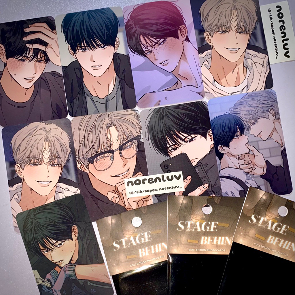 [SẴN] CARD PACK BL MANHWA STAGE BEHIND