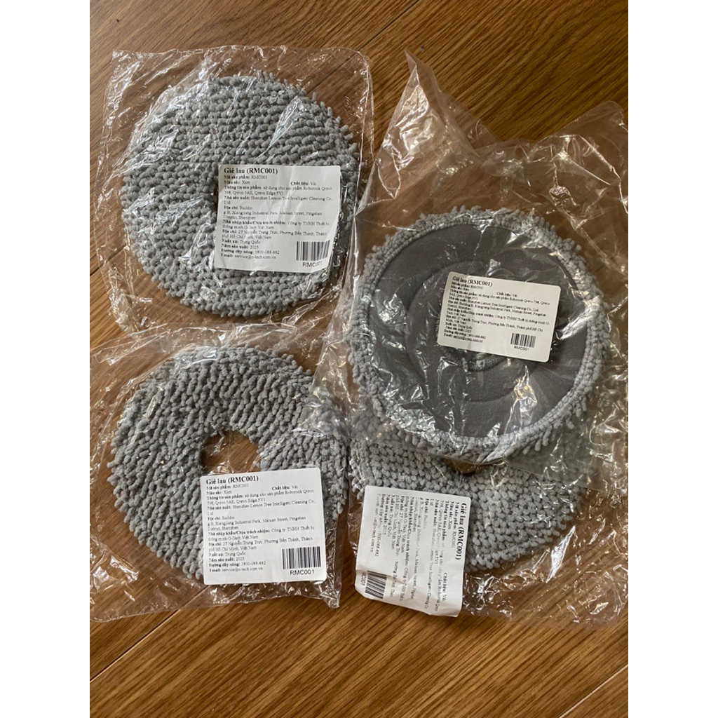 (chính hãng) Khăn lau xoay robot dành cho tất cả Roborock Qrevo Qr798, 5V1, Pro C, 5AE