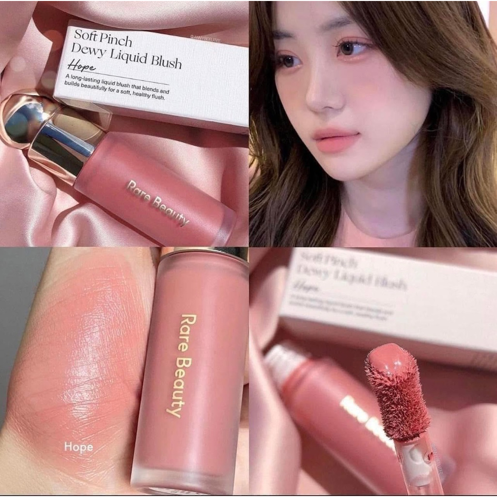 Má hồng kem Rare Beauty màu Hope fullsize 7.2ml