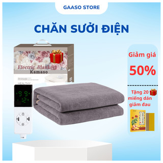  Chăn Sưởi Điện Đệm điện Chính Hãng Gaaso Làm Nóng Nhanh An toàn tiện dụng Bảo Hành 2 Năm 