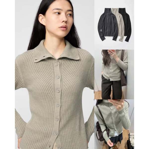 🌼 𝐉𝐨𝐞𝐥𝐥𝐚:✨ Merino Blend Cardigan