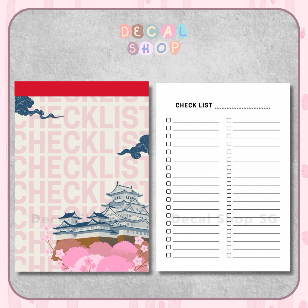 Sổ Check List Những Việc Cần Làm - Cuốn 50 Tờ