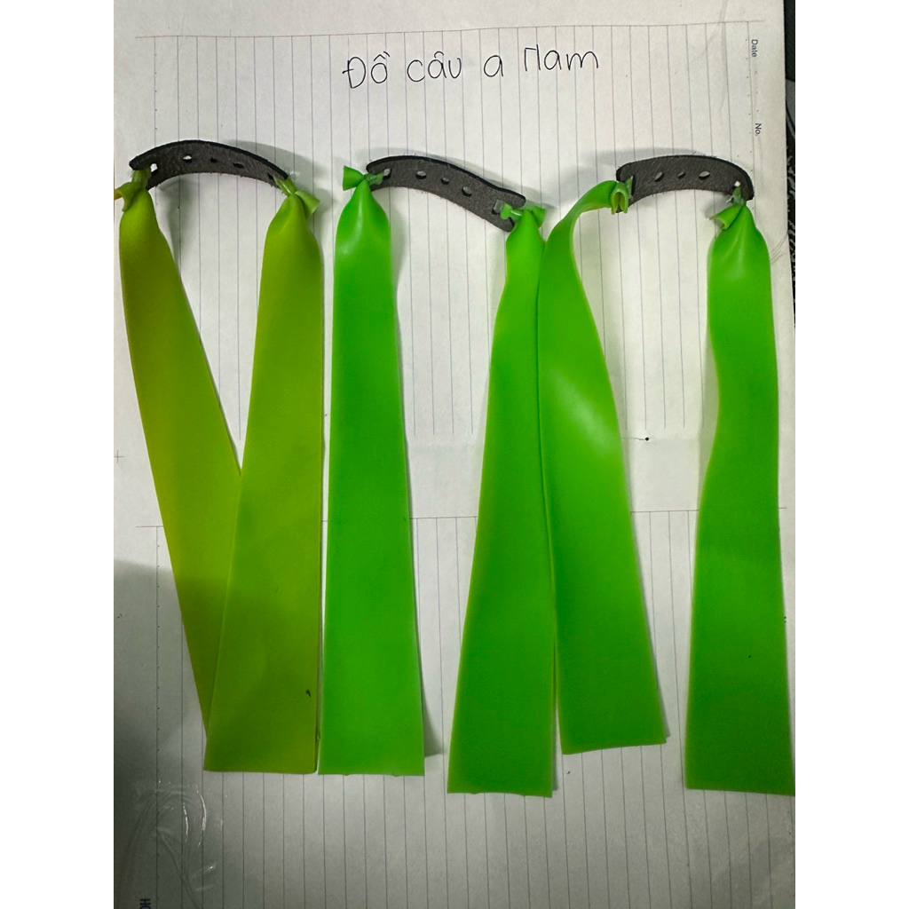 Dây cao Su V10 Xanh , Đỏ 2 lớp 1.0mm , Bản To , Màu Ngẫu Nhiên