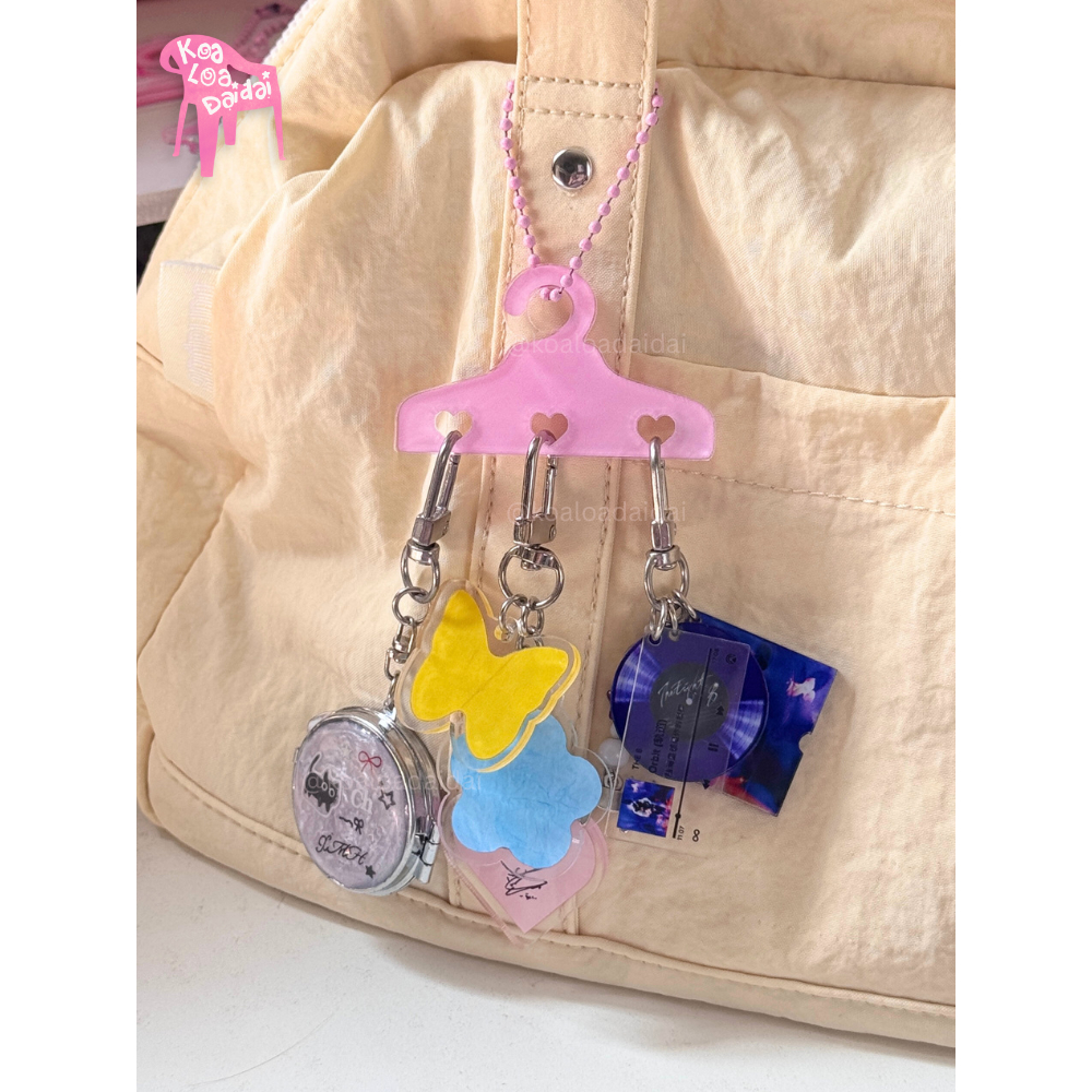 Set móc khoá 'Apparel' Carabiner - Acrylic 5cm - Koaloadaidai