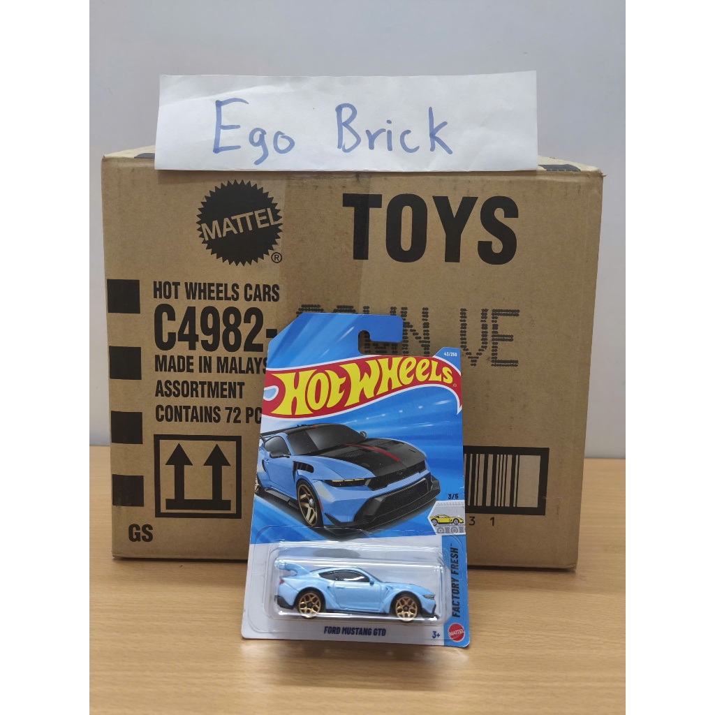 [HW] Xe mô hình Hot Wheels Ford Mustang GTD tỉ lệ 1:64