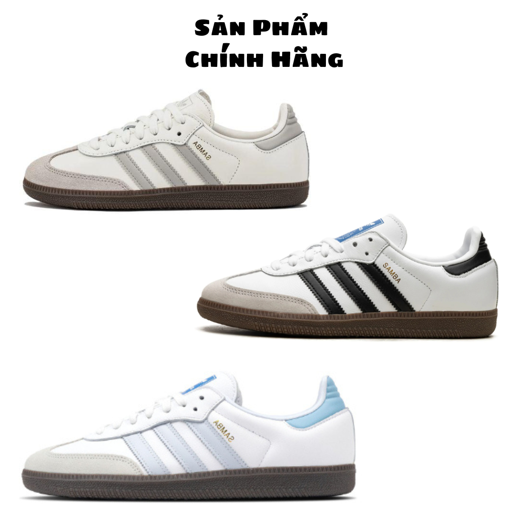 [ CHÍNH HÃNG ] Giày Adidas Originals Samba OG ‘Navy White Gum’ ID2055