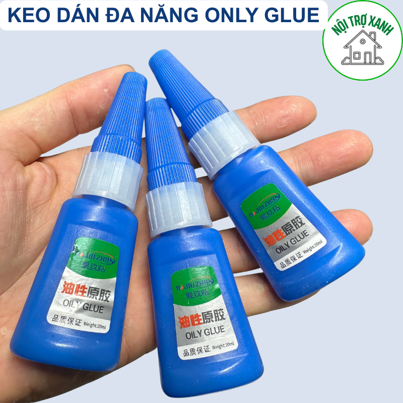 keo dán vạn năng 401 Oily Glue siêu chắc 20ml dán gỗ nhựa kim loại cao su cực tốt 6913