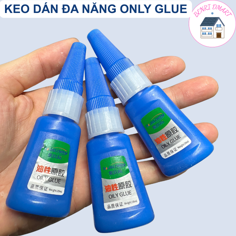 keo dán siêu chắc 401 Oily Glue 20ml dán chặt mọi vật liệu gỗ nhựa kim loại cực tốt 6913