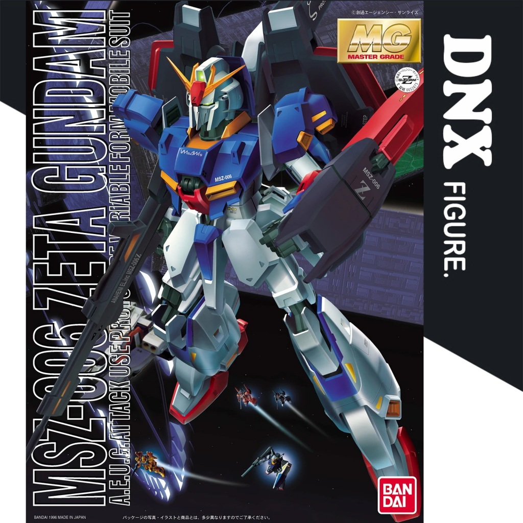 Mô Hình Lắp Ráp MG MSZ-006 Zeta Gundam (1996) (New Seal)